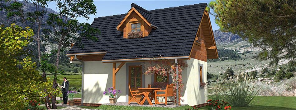 Проект дома EIB-4939-39