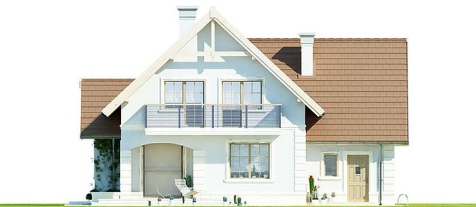 Фасад дома DAA-8914-58 Фасад дома DAA-8914-58