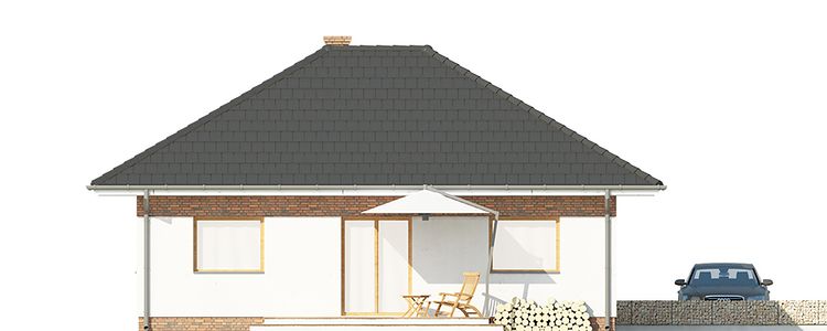 Фасад дома IKK-4493-48 Фасад дома IKK-4493-48