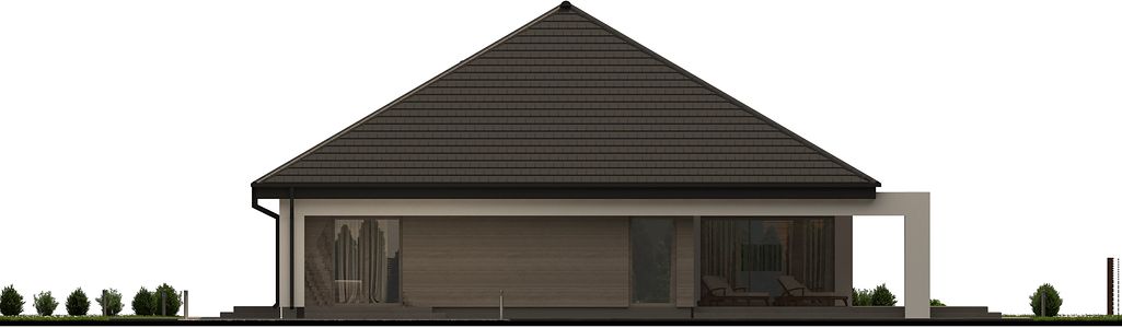Фасад дома FKK-2282-35 Фасад дома FKK-2282-35